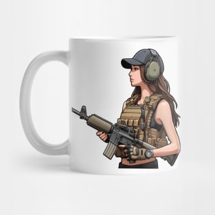 Tactical Girl Mug